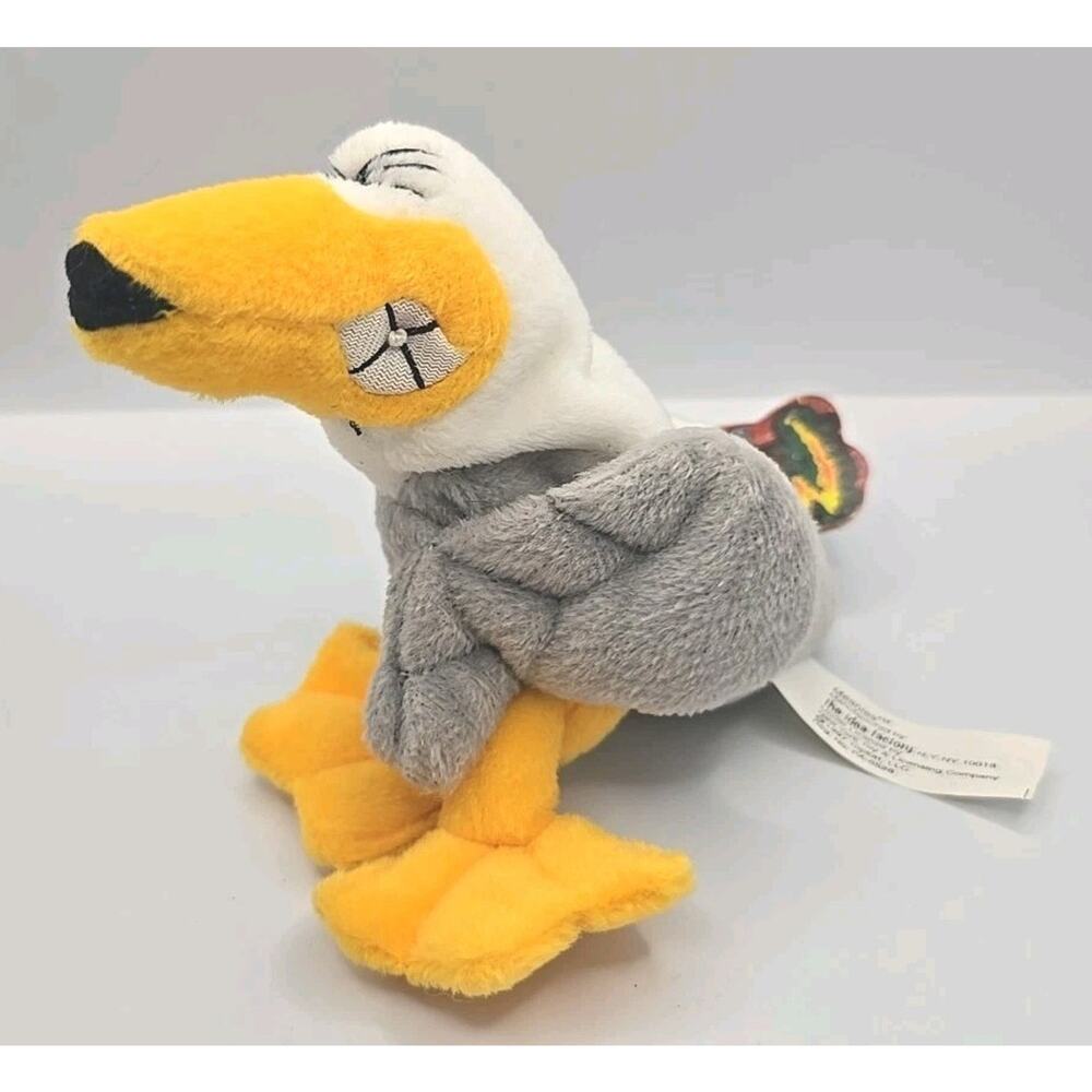 1997 Meanies Series 1 Peter The Gotta Peagull Plush Animal w Tag BB27